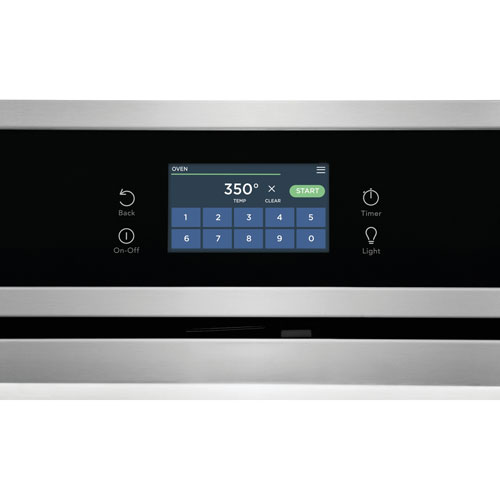 Frigidaire 30" 5.3 Cu. Ft. Combination Self-Clean Electric Wall Oven (FCWS3027AS) - Stainless