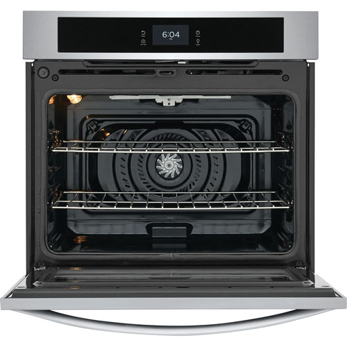 Frigidaire 30" 5.3 Cu. Ft. Combination Self-Clean Electric Wall Oven (FCWS3027AS) - Stainless