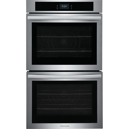 Frigidaire 30" 10.6 Cu. Ft. Double Self-Clean Electric Wall Oven - Stainless