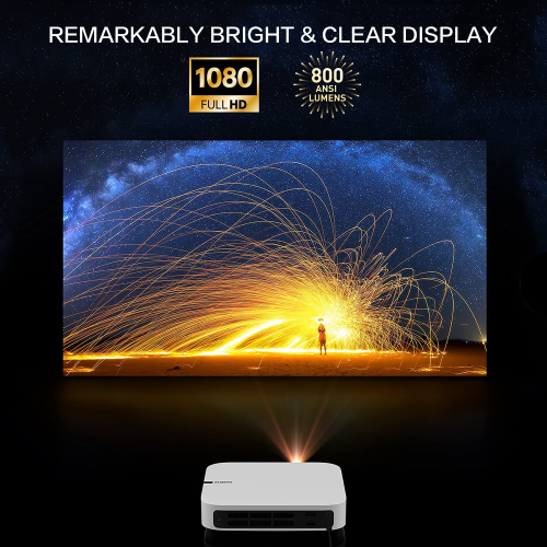 XGIMI Elfin 1080P FHD Smart Projector Home Theatre 800 ANSI Lumens