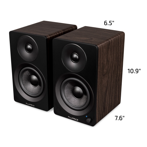 Fluance RT81 Elite High Fidelity Vinyl Turntable and Ai61 Powered 6.5" Stereo Bookshelf Speakers