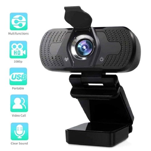 1080P HD 3MP Webcam Auto Focus Microphone USB Web Camera for Live Video