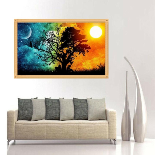 Full Drill Diamond Tree Painting DIY Mosaic Cross Stitch Embroidery Decor