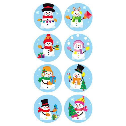 500pcs/Roll Christmas Stickers Candy Bag Sealing Sticker Set for New Year