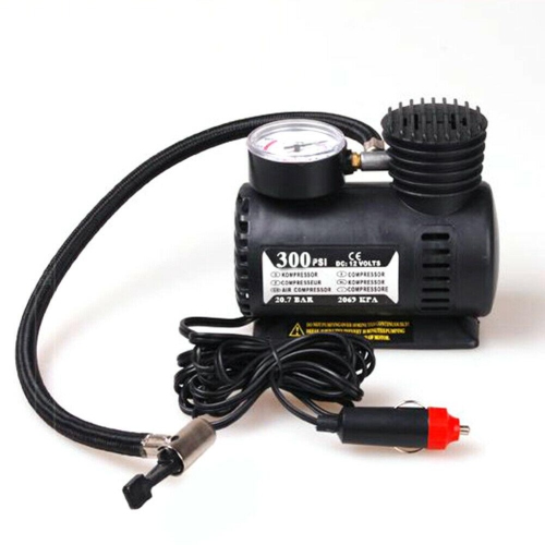 300 PSI 12V Digital Tire Pump Auto Air Compressor Car Tire Inflator Gauge