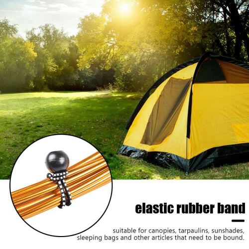 Elastic Tent Bungees Ball Fixing Rope Awning Canopy Bungee Cords