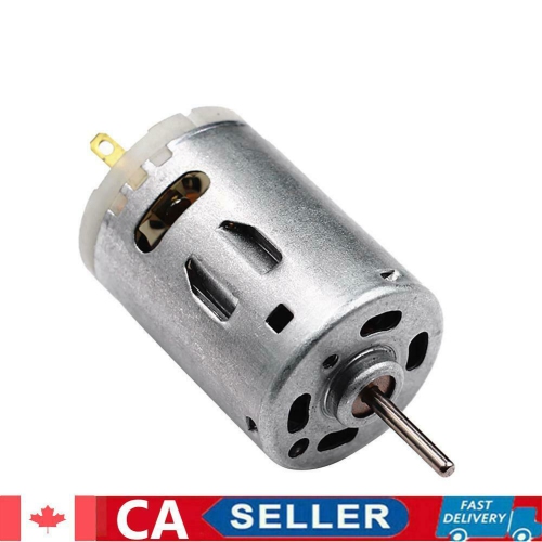 RS-385 High Speed Micro DC Motor Brushed Metal Stainless Steel Gear Motor