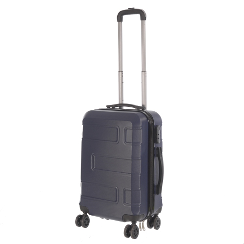 NICCI  20" Carry-On Luggage Deco Collection - Dark In Blue