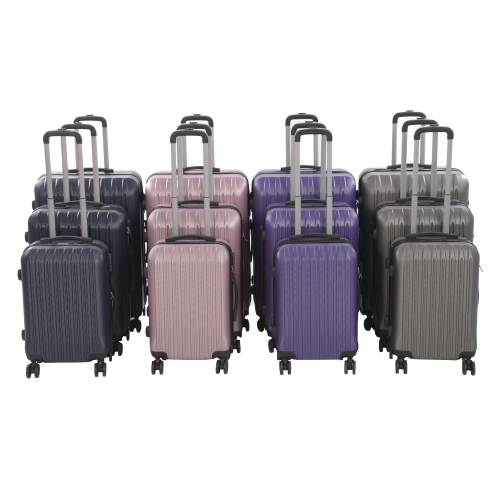 Valise moyenne de 24 po de la collection Luggage Grove de NICCI - Anthracite