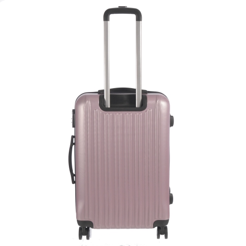 Collection de bagages de taille moyenne de 24 po de NICCI - Rose pâle