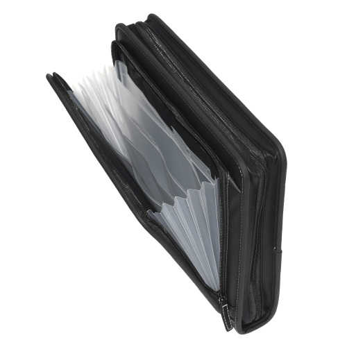 ROOTS Deluxe Binder with Two Zipper Rounds