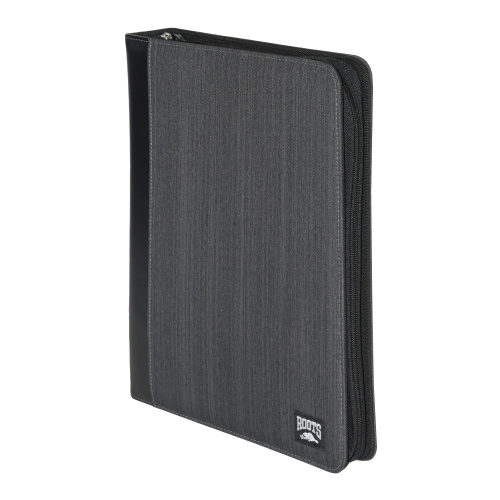ROOTS Zip Around Padfolio with Handle
