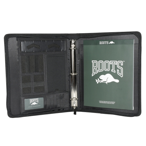 ROOTS Zip Around Padfolio with Handle
