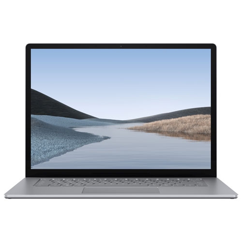 Image 1 of 1.. Microsoft Surface Laptop 3 15" - Platinum - En- Open Box