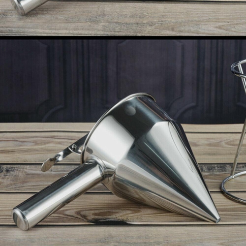 Baking Cake Batter Piston Funnel Stainless Steel Cream Dosing Dispenser