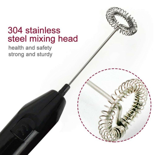 Handheld Cream Beater Milk Coffee Whisk Mixer Electric Egg Frother Stirrer