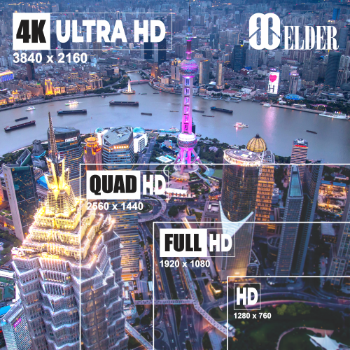 Elder 4K NVR 4-Channel PoE, Intelligent NVR Security System H.265, Smart Home Recorder for CCTV Camera Surveillance, 4K HDMI Out, Ultimate-I Series