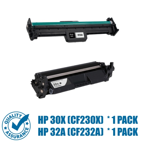 Printer Pro™ Compatible Replacement for HP 30X/ 32A(CF232A) High Yield Black Toner Cartridge with Drum Unit - HP Printer M203dn M203dw M227d M227fdn
