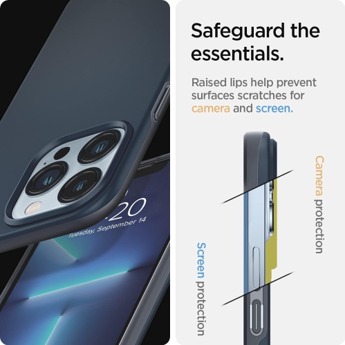 Spigen Thin Fit Designed for Apple iPhone 13 Pro Max Case - Metal Slate
