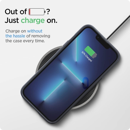Spigen Thin Fit Designed for Apple iPhone 13 Pro Max Case - Metal Slate