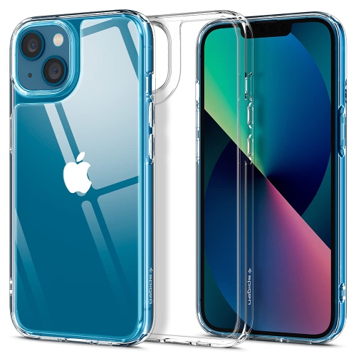 Spigen Quartz Hybrid Designed for Apple iPhone 13 Mini Case - Crystal Clear
