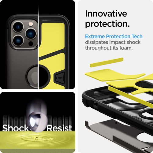 Spigen Tough Armor Designed for Apple iPhone 13 Pro Max Case - Gunmetal