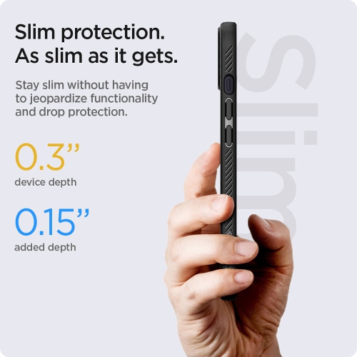 Spigen Liquid Air Armor Designed for Apple iPhone 13 Case - Matte Black
