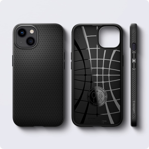 Spigen Liquid Air Armor Designed for Apple iPhone 13 Case - Matte Black