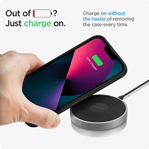 Spigen Ultra Hybrid Designed for Apple iPhone 13 Case - Matte Black