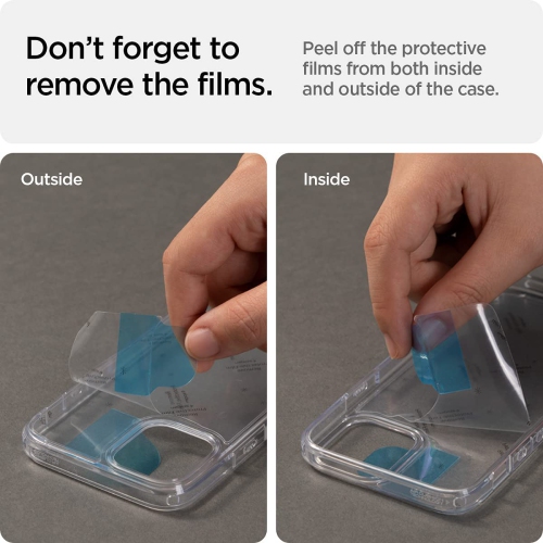 Spigen Ultra Hybrid [Anti-Yellowing Technology] Designed for iPhone 13 Pro Case - Crystal Clear