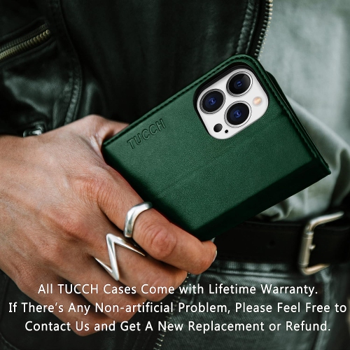 iPhone 13 Pro Max 5G, Premium PU Leather Flip Folio Wallet with Card Slot, Stand, Book Design [Shockproof TPU Interior Case] Compatible with iPhone