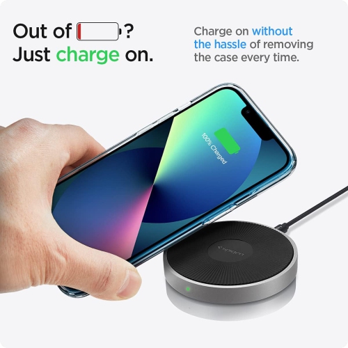 Spigen Liquid Crystal Designed for Apple iPhone 13 Case - Crystal Clear