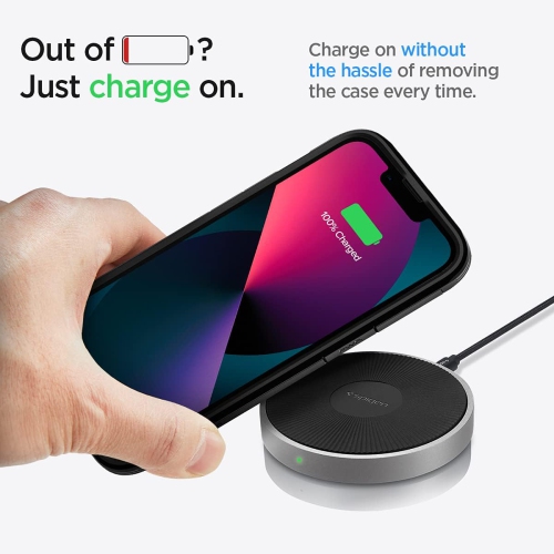 Spigen Tough Armor [Extreme Protection Tech] Designed for iPhone 13 Case - Black