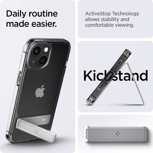 Spigen Ultra Hybrid S Designed for Apple iPhone 13 Case - Crystal Clear