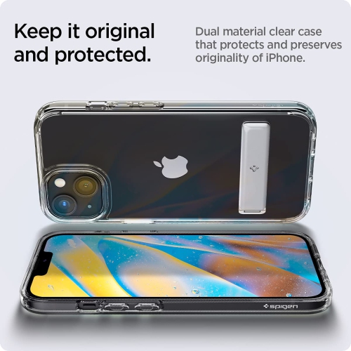 Spigen Ultra Hybrid S Designed for Apple iPhone 13 Case - Crystal Clear