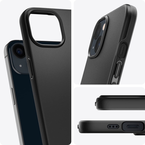 Spigen Thin Fit Designed for Apple iPhone 13 Case - Black