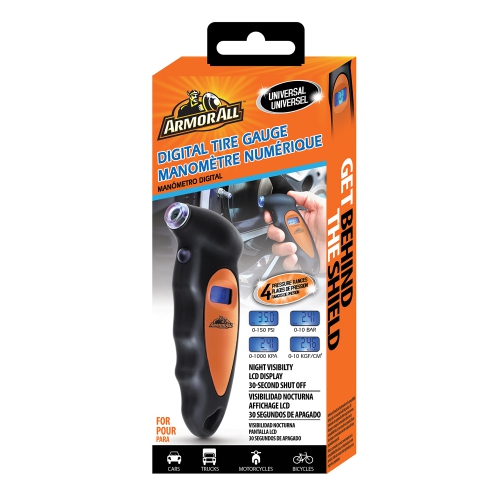 Armor All ATD4-0114-BLK Digital Tire Gauge
