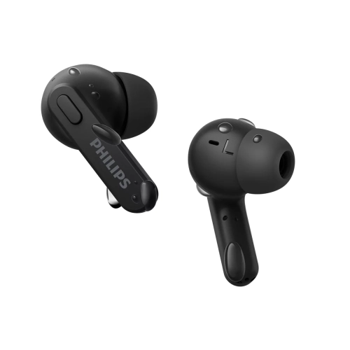 Philips T2206 True Wireless Headphones with IPX4 Water Resistance, Super-Small Charging case, Integrated Controls, Built-in Microphone, Up to 18