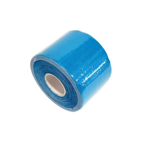 Kinesiology Tape 2" x 16' for Sports and Therapy, Reduces Inflammation, Suppresses Pain, Stimulates Muscles - Blue