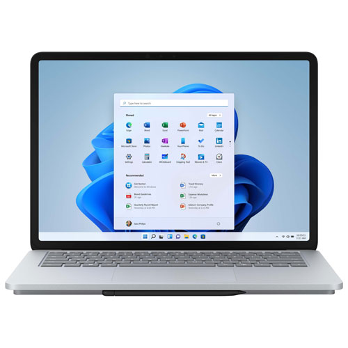 Microsoft Surface Laptop Studio 14.4" - Platinum (Intel Core i7-11370H/1TB SSD/32GB RAM/Windows 11) -Fr