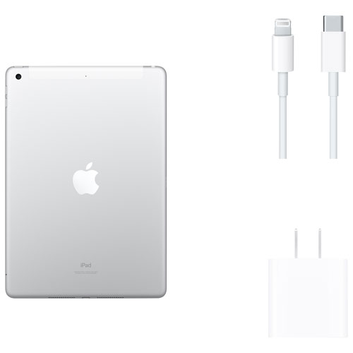 TELUS Apple iPad 10.2" 64GB with Wi-Fi & 4G LTE (9th Generation) - Silver