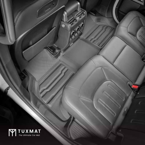 TuxMat - For Land Rover Defender 110 5-Seater 2020-2026 Models - Custom Car Mats - Maximum Coverage, All Weather, Laser Measured - This Full Set