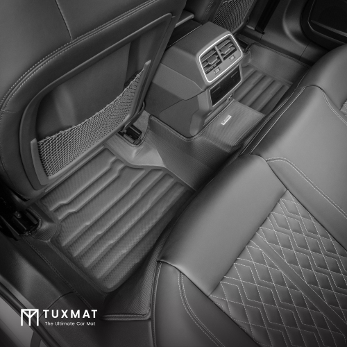 TuxMat - For Audi RS6 Avant/A6 Allroad 2020-2025 Models - Custom Car Mats - Maximum Coverage, All Weather, Laser Measured - This Full Set Includes