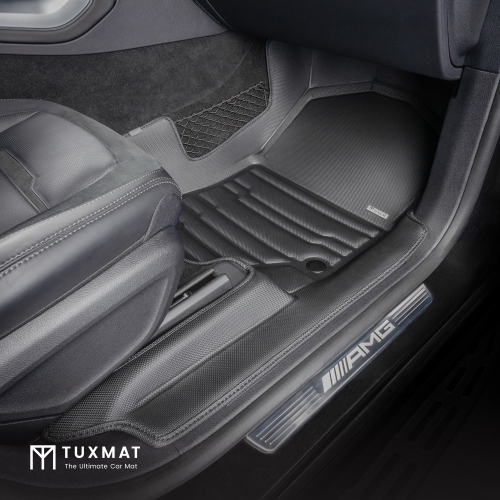 TuxMat - For Mercedes-Benz GLE Coupe 2020-2026 Models - Custom Car Mats - Maximum Coverage, All Weather, Laser Measured - This Full Set Includes 1st