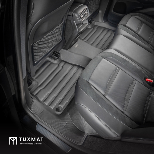 TuxMat - For Mercedes-Benz GLE Coupe 2020-2026 Models - Custom Car Mats - Maximum Coverage, All Weather, Laser Measured - This Full Set Includes 1st