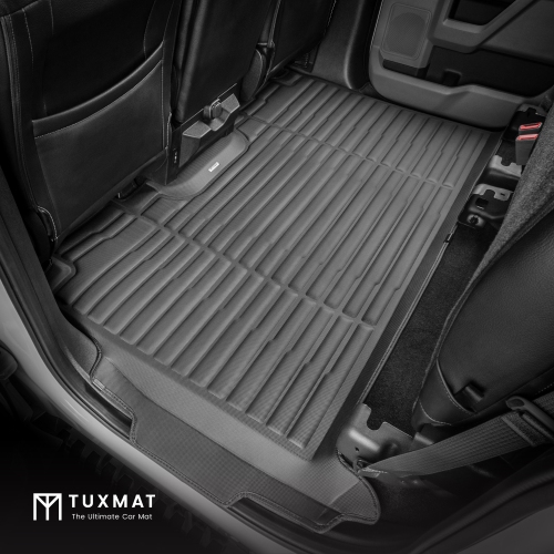 TuxMat - For Ford F150 SuperCrew 2015-2020 Models - Custom Car Mats - Maximum Coverage, All Weather, Laser Measured - This Full Set Includes 1st and