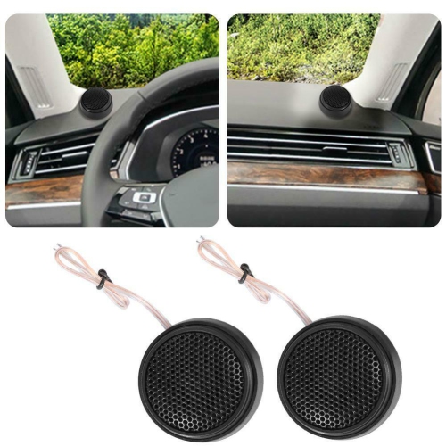 1 Pair Car Dome Tweeter Speakers 98dB 100W Super Power Audio Loudspeakers