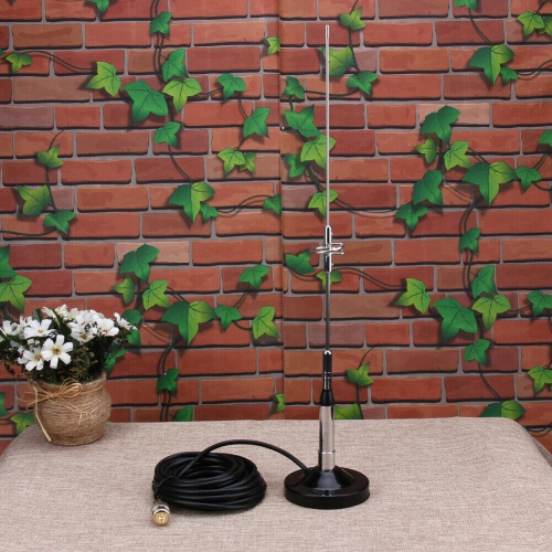 770S Antenna+Magnetic Mount Base UHF-M Cable+Connector for Car Mobile Radio