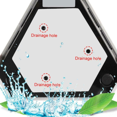 V6 Dual USB Ports Waterproof Desktop PC Case Power Supply Button Switch