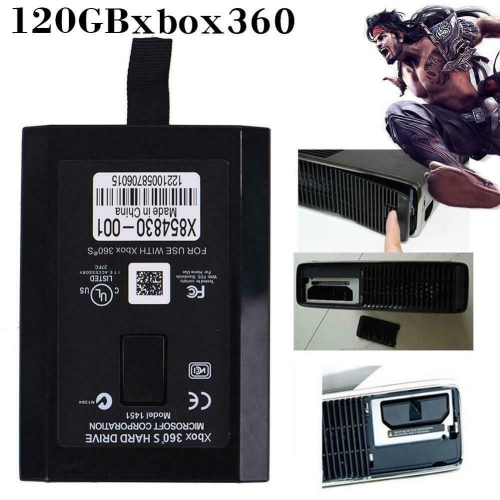 120GB Internal HDD Hard Drive Disk for Xbox 360 E Xbox 360 Slim Console